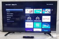 Sharp 32" LED HD Roku Smart TV with Remote Control