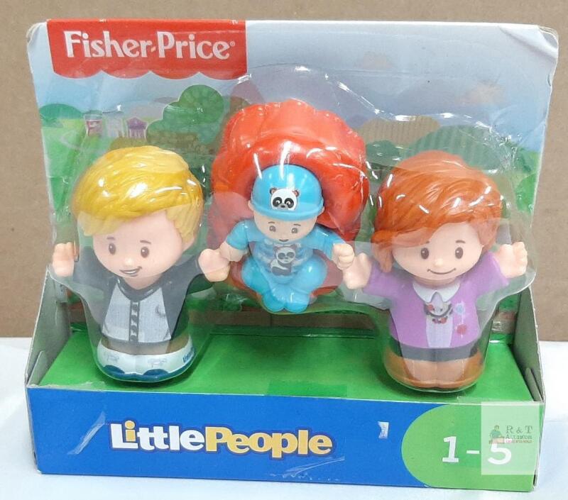 Fisher-Price Little People Family 3-Pack Figures FRM72/FRM73, Sealed, Ages 1&ndash;5, 2018, UPC 887961630008
