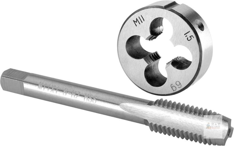 New M11 X 1.5 Tap and Die Set Right Hand, M11 x 1.5 Machine Thread Tap and Round Die