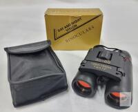 Compact 30x60 Binoculars, 8x Magnification, 21mm Objective, 126m/1000m FOV, Case Included