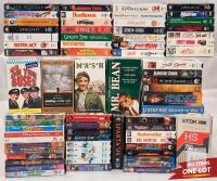 60+ Assorted VHS Tapes &ndash; Disney, Classics, Blockbusters, The X-Files, Bob Ross