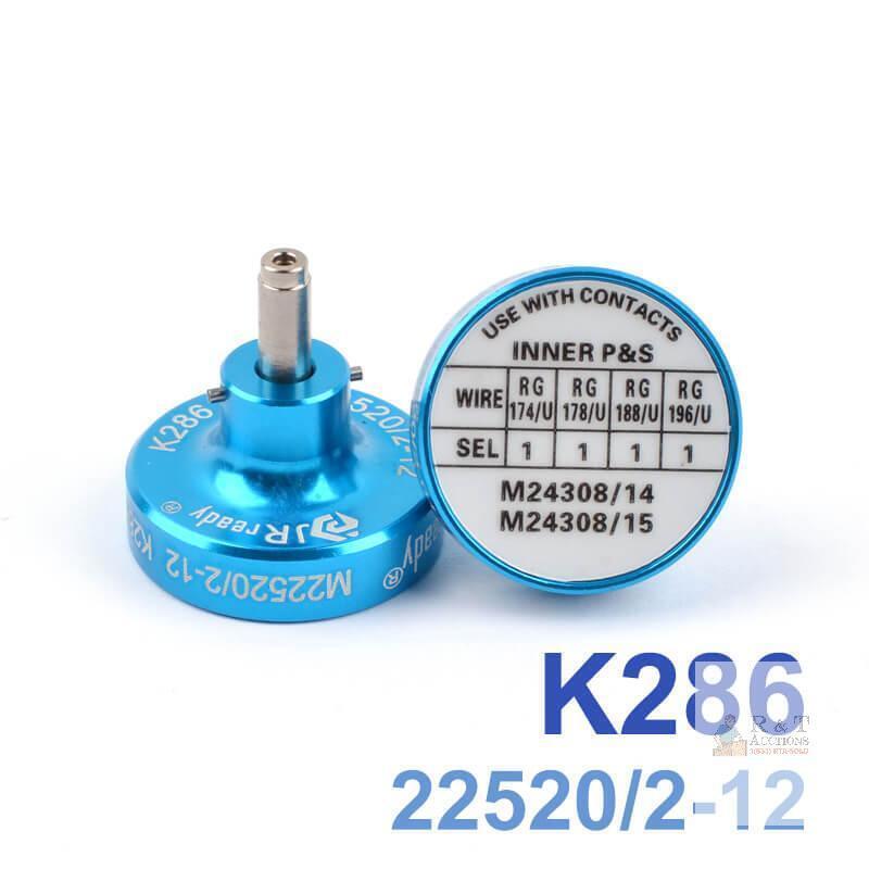 New JRready K286 / P212 (M22520/2-12) Positioner for M24308/14,M24308/15 contacts