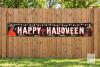 New Happy Halloween Banner, 112 &times; 18.5 Inches with grommets
