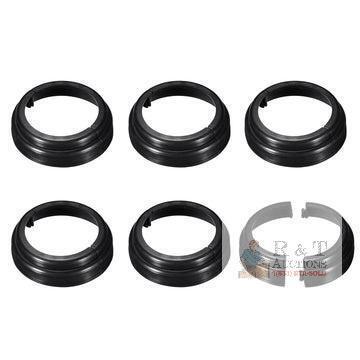 New 6 pcs 78mm Post Skirt, Split Style Post Base Cover Trim Skirt for Fence Stair Handrail Railing