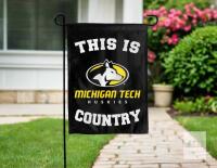 New Michigan Tech Huskies Country Double Sided Garden Flag