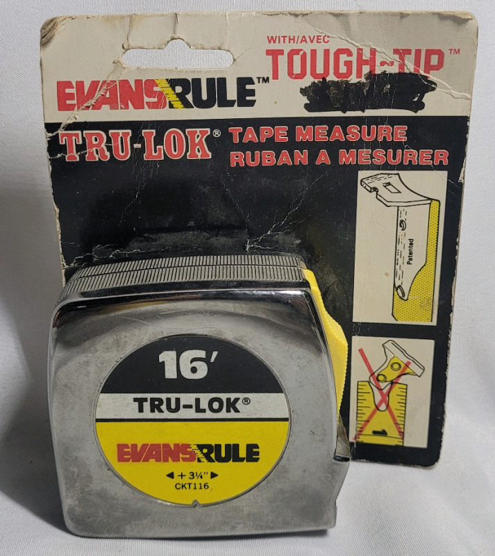EvensRule 16ft. Tru-Lok Tape Measure - New