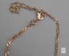 NEW Gold-Plated Pink Butterfly Pendant Necklace with Crystals, Adjustable 16&ndash;18" Chain - 3