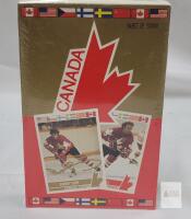 SEALED Canada Cup 76 Factory Sealed Hockey Card Box #34327/50000, Bobby Orr, Gold Signature Chase