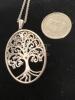 925 Sterling Rooted Tree of Life Pendant with Chain stamped - 6