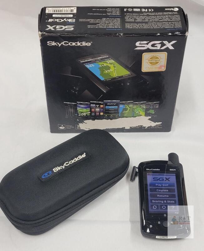 SkyCaddie SGX Handheld Golf GPS Unit with 3-Inch Color Display and 30,000 Preloaded Courses