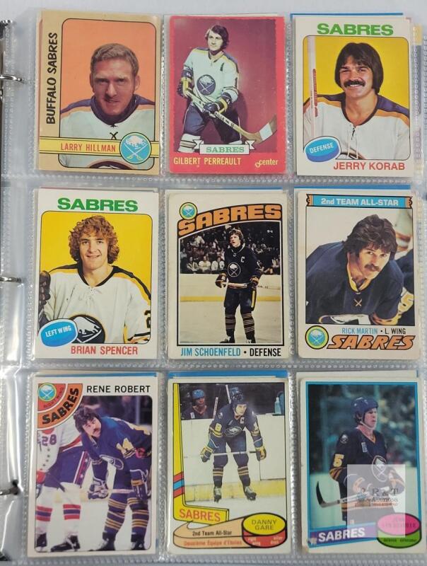 Buffalo Sabres Hockey Card Collection &ndash; O-Pee-Chee, Pro Set, Upper Deck, Score, Parkhurst