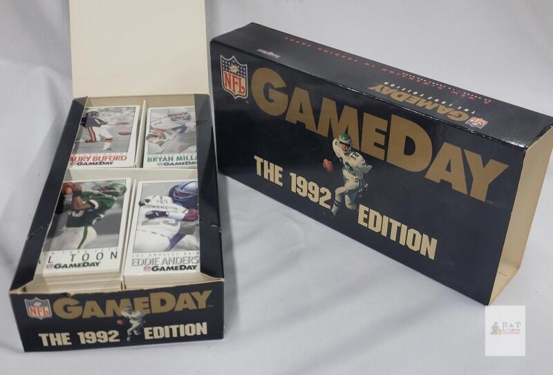 1992 NFL GameDay Football Trading Card Box &ndash;UNCONFIRMED