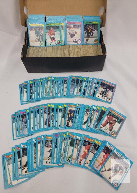 1979-80 O-Pee-Chee NHL Hockey Cards Lot &ndash; Approx. 500-800 Cards, Various Teams