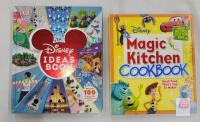 Disney Ideas Book & Magic Kitchen Cookbook Set | Hardcover, Crafts, Recipes, Disney Characters