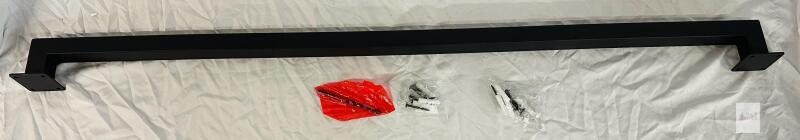 NEW 47" Steel Table/Bench Support Bracket, Matte Black, Includes Mounting Hardware