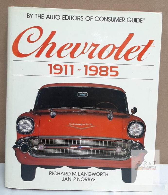 Chevrolet 1911&ndash;1985 Hardcover Book, Langworth & Norbye, Beekman House, 448 Pages, 1985, Photos
