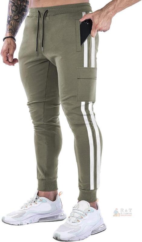 New Size Sm BOOMLEMON Men's Jogger Track Pants Athletic Slim Fit