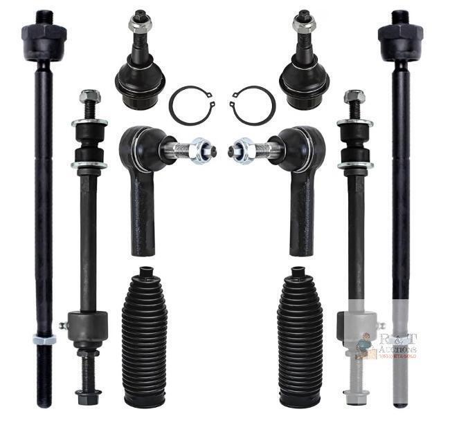NEW Detroit Axle 10-Piece Front Suspension Kit for 2013&ndash;2024 Ram 1500 [5-Lug]