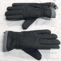 new Hiramex Winter Waterproof Cycling Gloves, Small, Black, Fleece Lined, Drawstring Cuffs