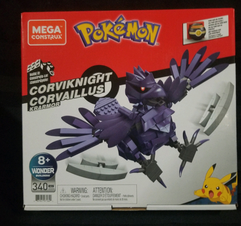 New Mega construx POKEMON CORVIKNIGHT