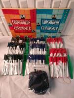 225 New Ball Point Pens, 2 Crossword Books & Facemasks