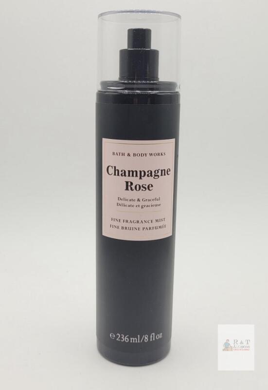 Bath & Body Works Champagne Rose Fine Fragrance Mist 8 fl oz