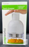 Progressive Prepworks Food Chopper GFC-101, 1-Cup Capacity, Stainless Steel Blades