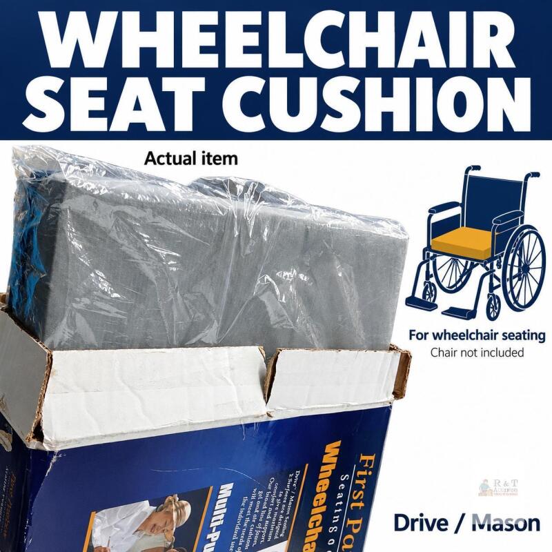 New Drive/Mason Wheelchair Seat Cushion