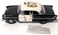 Franklin Mint 1985 1:24 Scale Chevrolet Bel Air "The Ultimate Enforcer" Diecast Model Police Car.