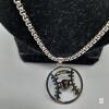 NEW Silver-Tone &ldquo;Maddox&rdquo; #17 Baseball Pendant Necklace