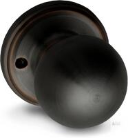New Copper Creek BK2090TB Ball Door Knob, Dummy Function, 1 Pack, in Tuscan Bronze