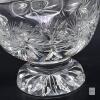 Pinwheel Pattern Footed Glass Gravy Boat - 3