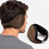 2 New Brown & Black Behind-the-Head Ear Warmers