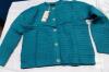 New DOKOTOO Teal Textured Button-Front Cardigan &ndash; Size M - 2
