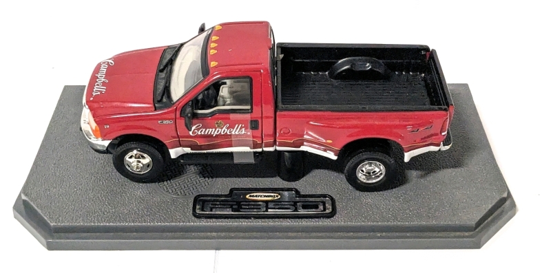 Vintage 1999 Diecast MATCHBOX Campbell's F-350 Truck