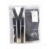 New Size 7 Bienzoe Boy's School Uniforms Adjustable Waist Pants Suspender Pack Charcoal - 3