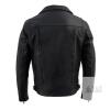 New Milwaukee Leather Size L Men's Black Leather Motorcycle Jacket with Zip-Out Liner and Ventilation System - 2