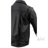 New Milwaukee Leather Size L Men's Black Leather Motorcycle Jacket with Zip-Out Liner and Ventilation System - 7