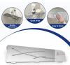 NEW 12" Brushed 304 Stainless Steel Corner Shower Shelf, 2-Pack - 3