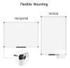 NEW VIZ-PRO Magnetic Whiteboard 36x24 in, Dry Erase, Aluminum Frame, Horizontal or Vertical Mount - 2