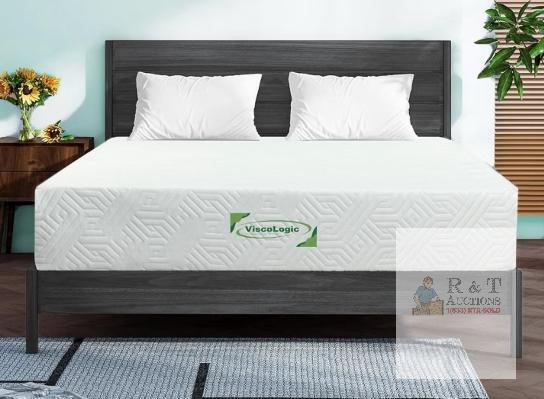 NEW ViscoLogic Infinity 10" Queen Memory Foam Mattress, Medium Firm, CertiPUR-US&reg; Certified