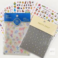 New Assorted Nail Art & Easter Sticker Sheets &ndash; Fireworks, Metallic Stars & Cute Spring Designs