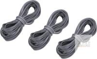 New Leather Cord, 5.47 Yards 2.6mm Flat Suede String Strip