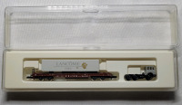 Marklin Mini-Club Z Gauge Container Freight Car & Truck in Case