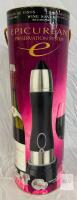Epicurean EPS Wine Saver - Rechargeable Vacuum Preserver with 2 Stoppers NEW