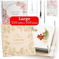NVAAV Extra Large Flower Press Kit, 10.8"x10.8", 10-Layer, Includes Tools & Tutorial AS NEW