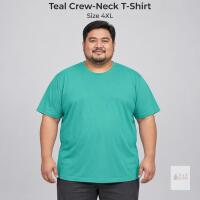 New Teal Crew-Neck T-Shirt &ndash; Size 4XL