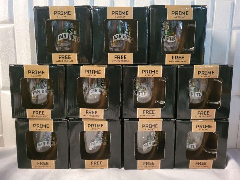 11 New Van Houtte Coffee Mugs