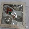Boxed Set of 4 Figural & Decorated Glass Christmas Ornaments - 2