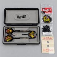 Banshee 3-Dart Set with Case, Spare Flights & Tips